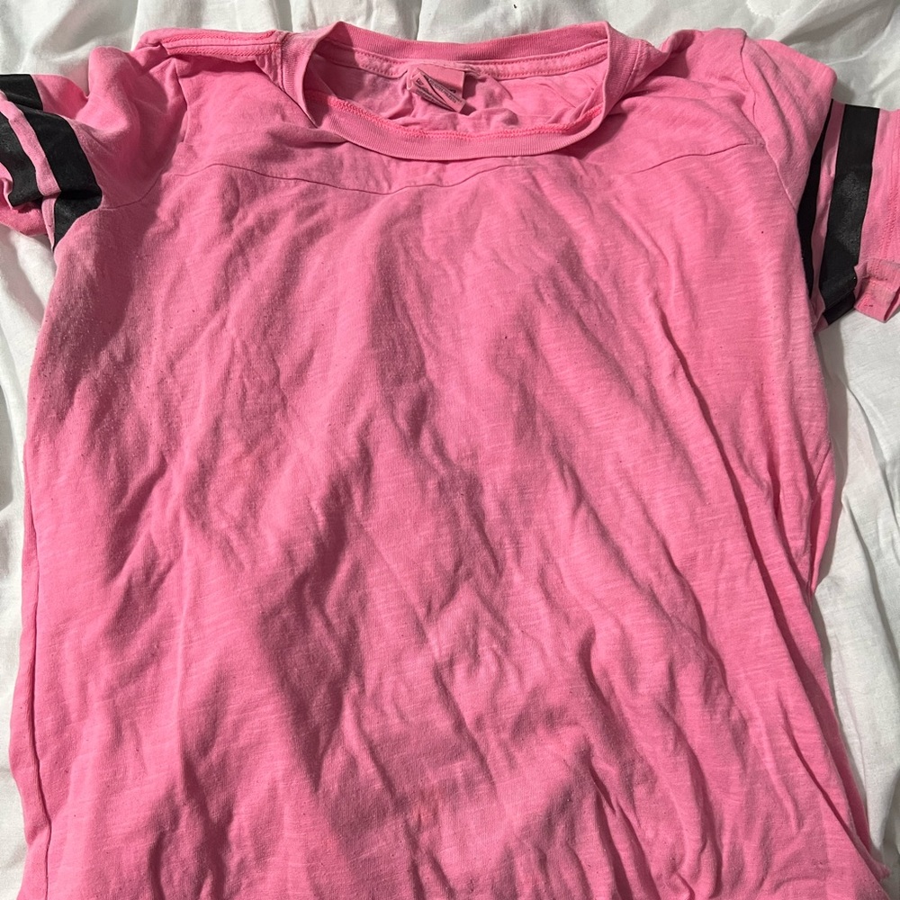 Pink brand t shirt